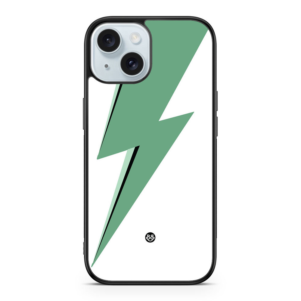 iPhone 15 Case - Mint Green Bowie