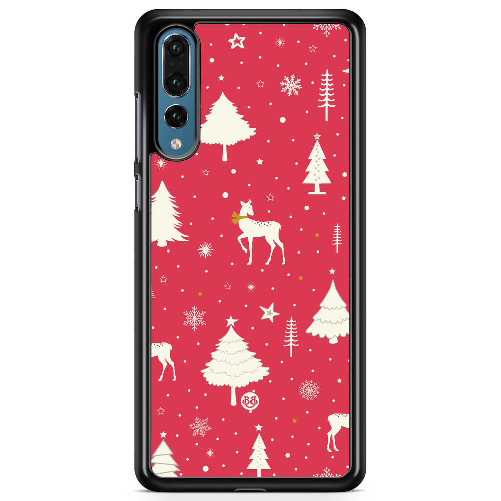 Huawei P20 Pro Case - Red Christmas