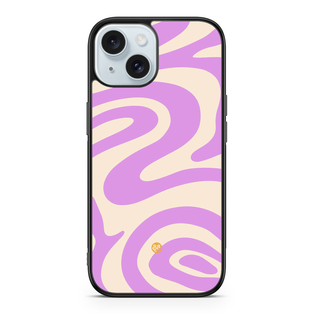 iPhone 15 Case - Purple 70s