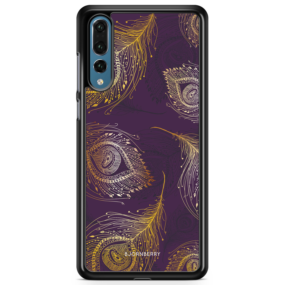 Huawei P20 Pro Case - Peacock Feathers