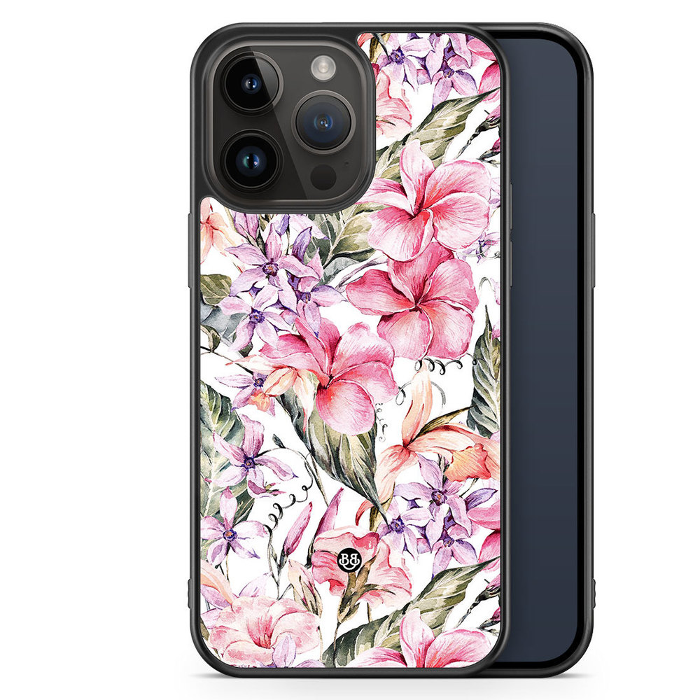 iPhone 14 Pro Max Case - Watercolor Flowers