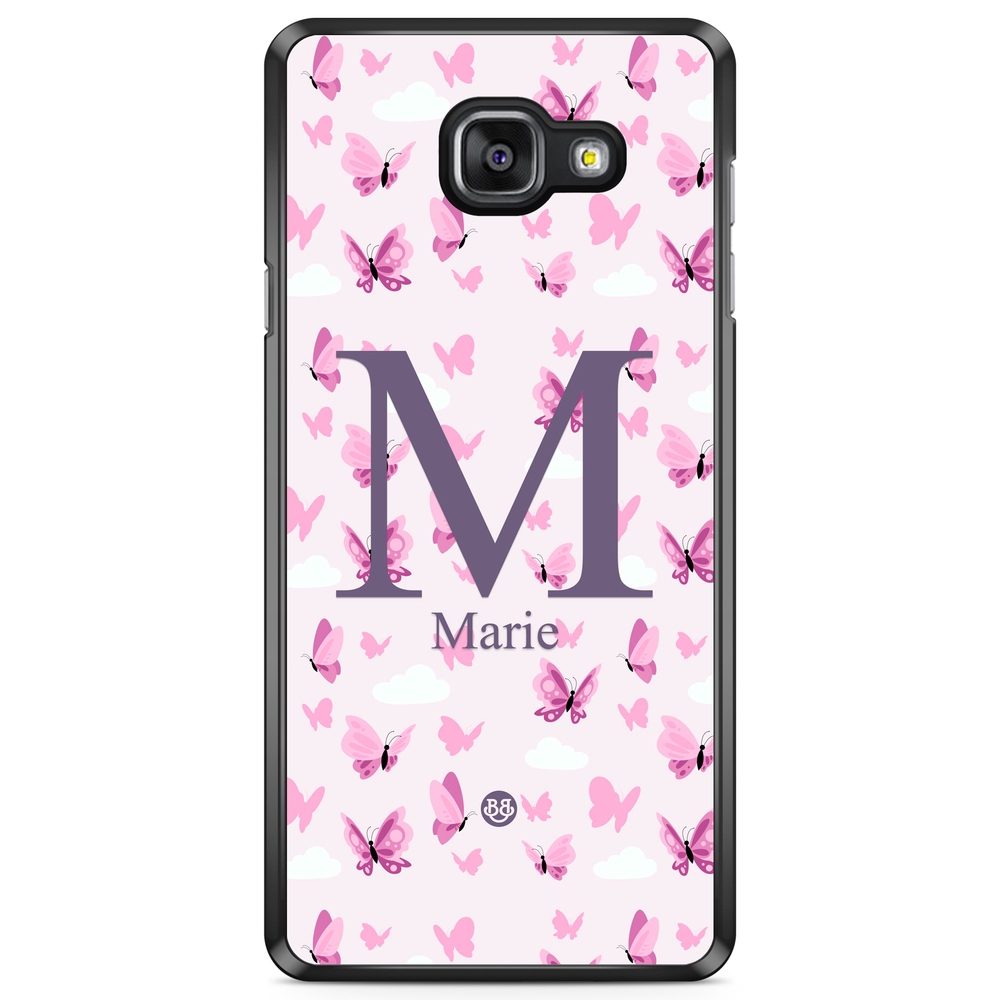 Samsung Galaxy A5 6 (2016) Case Custom - AWAKEN - Butterfly Pink