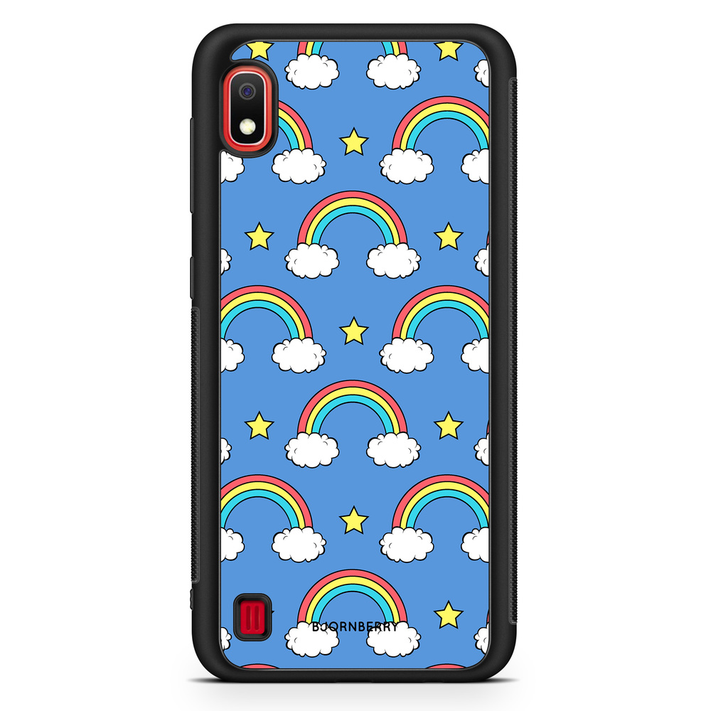 Samsung Galaxy A10 Case - Rainbow Pattern