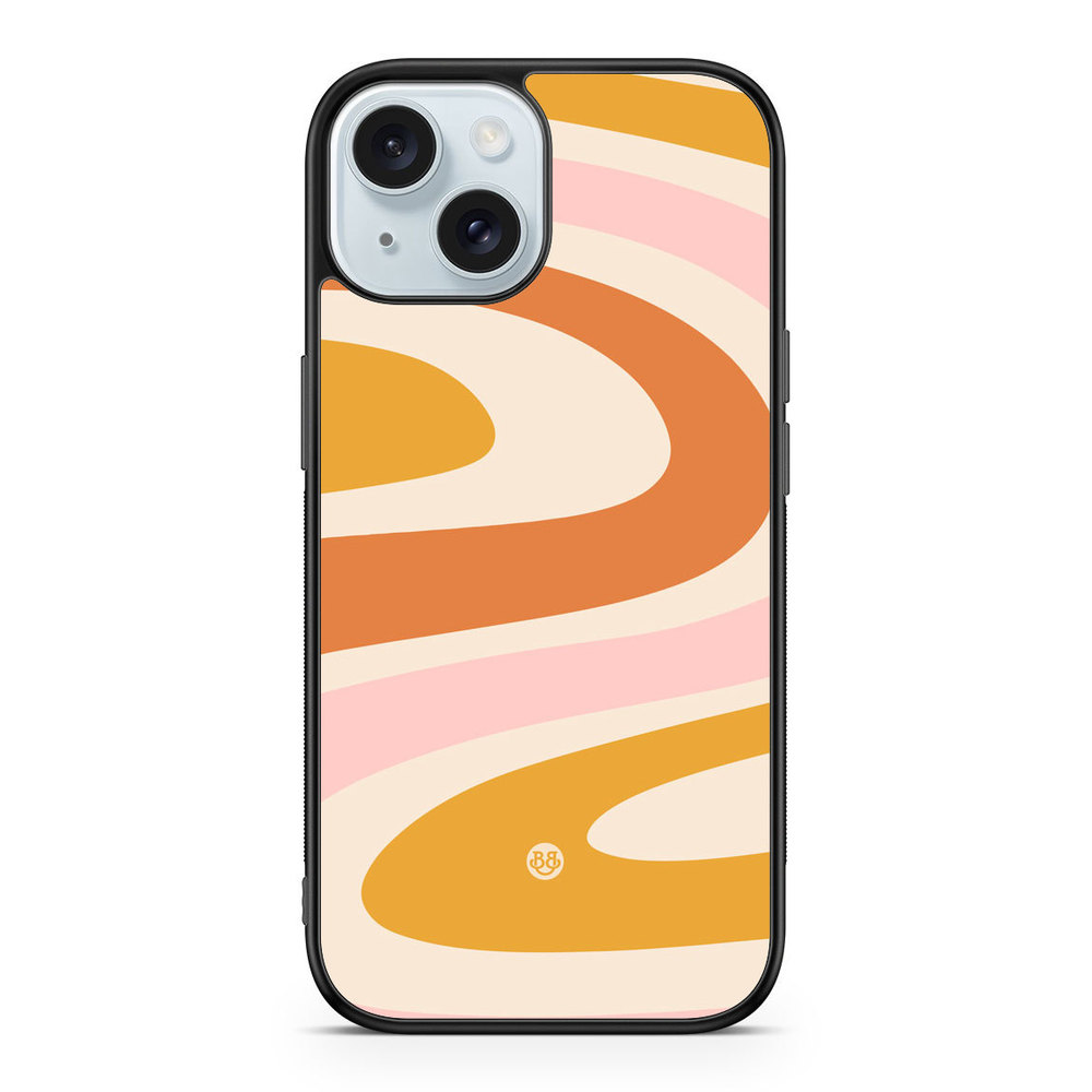 iPhone 15 Case - Orange 70s