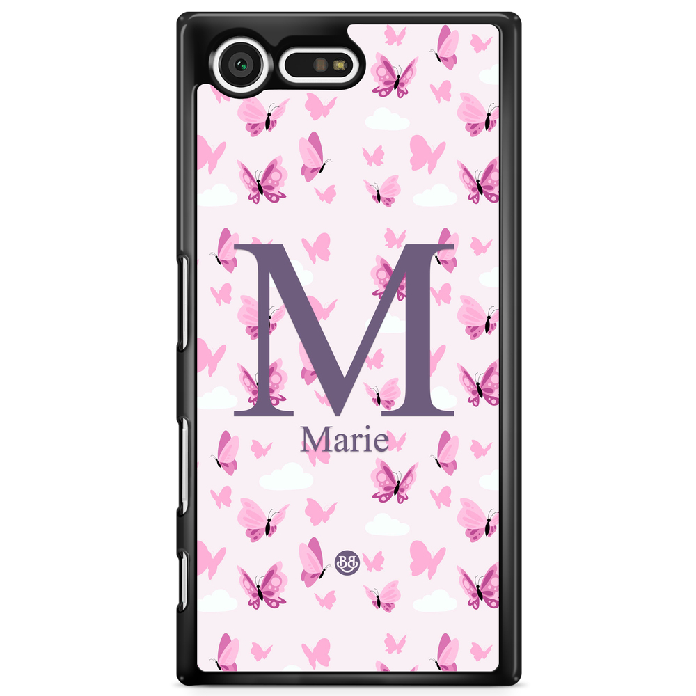 Sony Xperia X Compact Case Custom - AWAKEN - Butterfly Pink