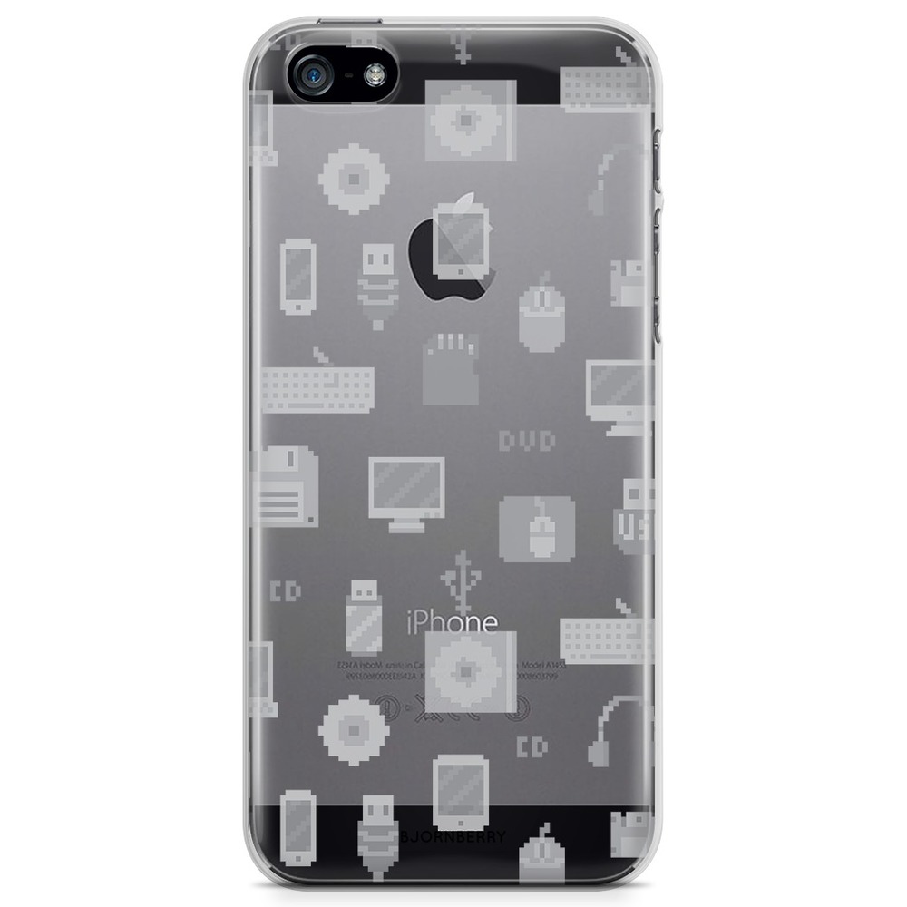 iPhone 5/5S/SE (2016) TPU Case - Pixel Art