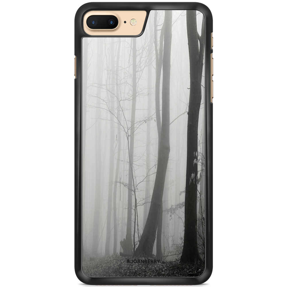 iPhone 7 Plus Case - Black/White Autumn