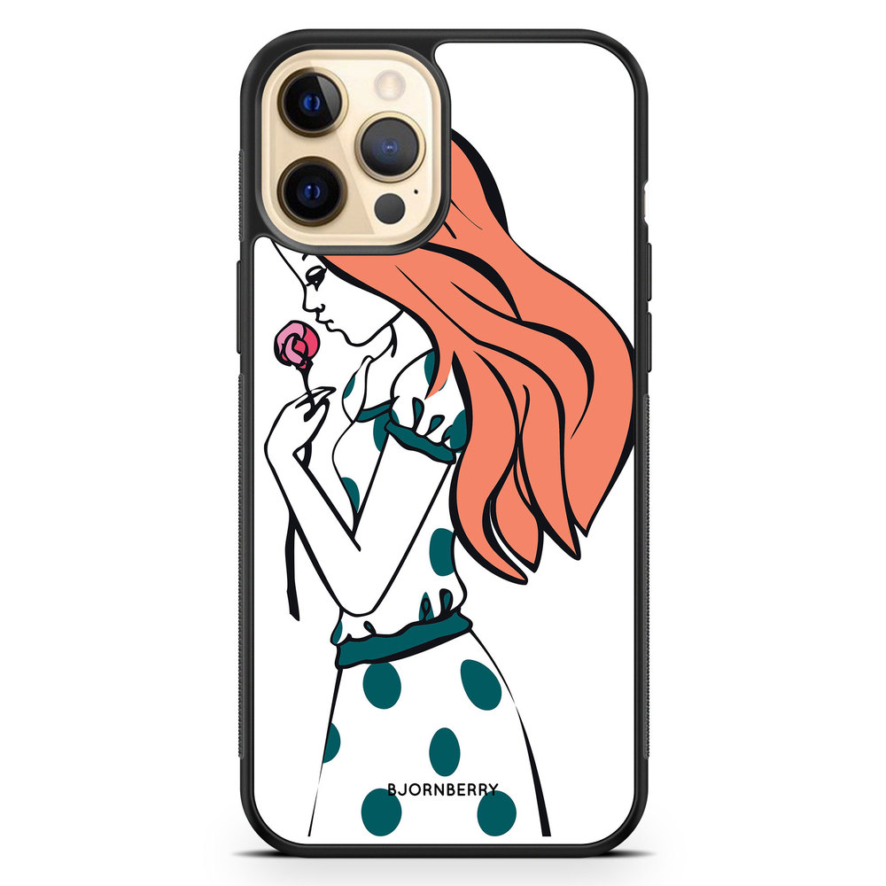 iPhone 12 Pro Max Case - Girl Rose