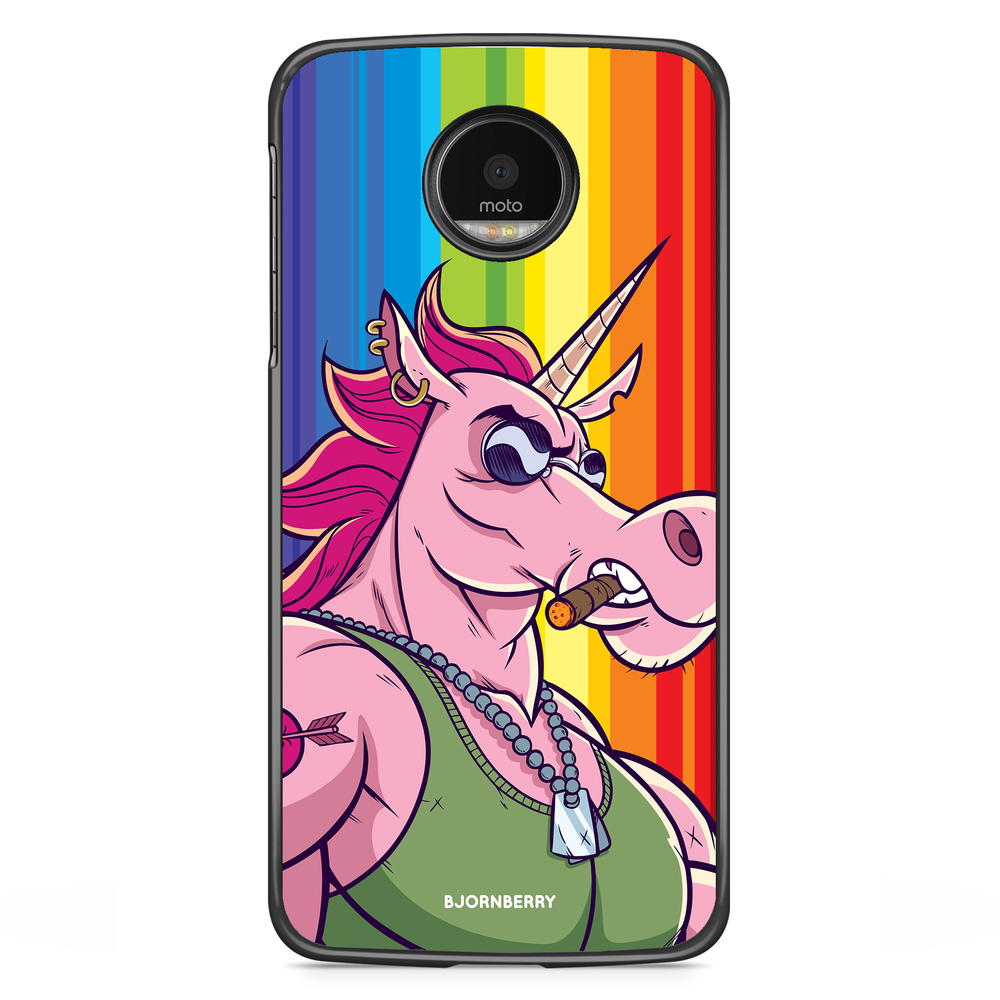 Motorola Moto G5S Plus Case - Muscle Unicorn
