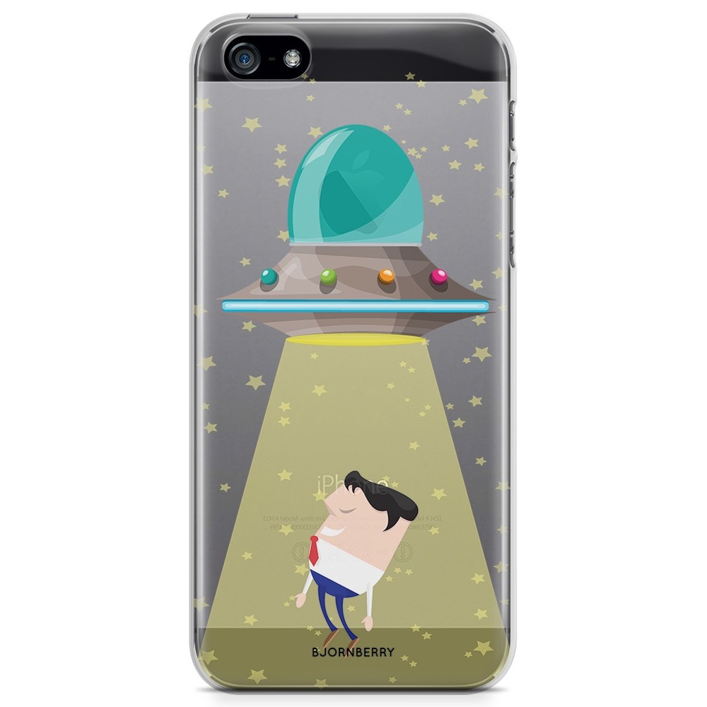 iPhone 5/5S/SE (2016) TPU Case - Abducted by UFO