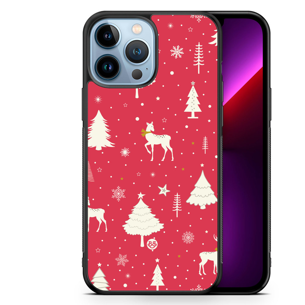 iPhone 13 Pro Max Case - Red Christmas