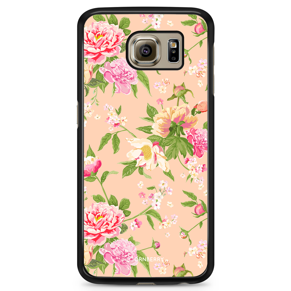 Samsung Galaxy S6 Case - Peony Flowers