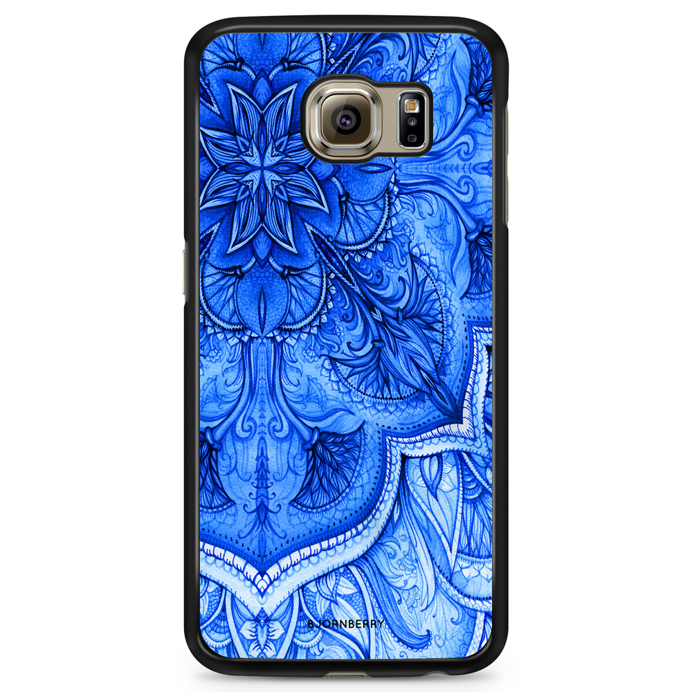 Samsung Galaxy S6 Edge+ Case - Blue Vintage