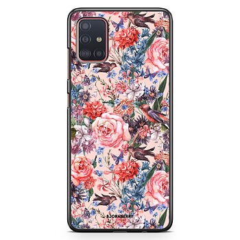 Samsung Galaxy A51 Skal - Fåglar & Blommor