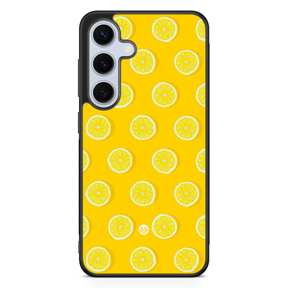 Samsung Galaxy S24 FE Case - Lemon Pattern