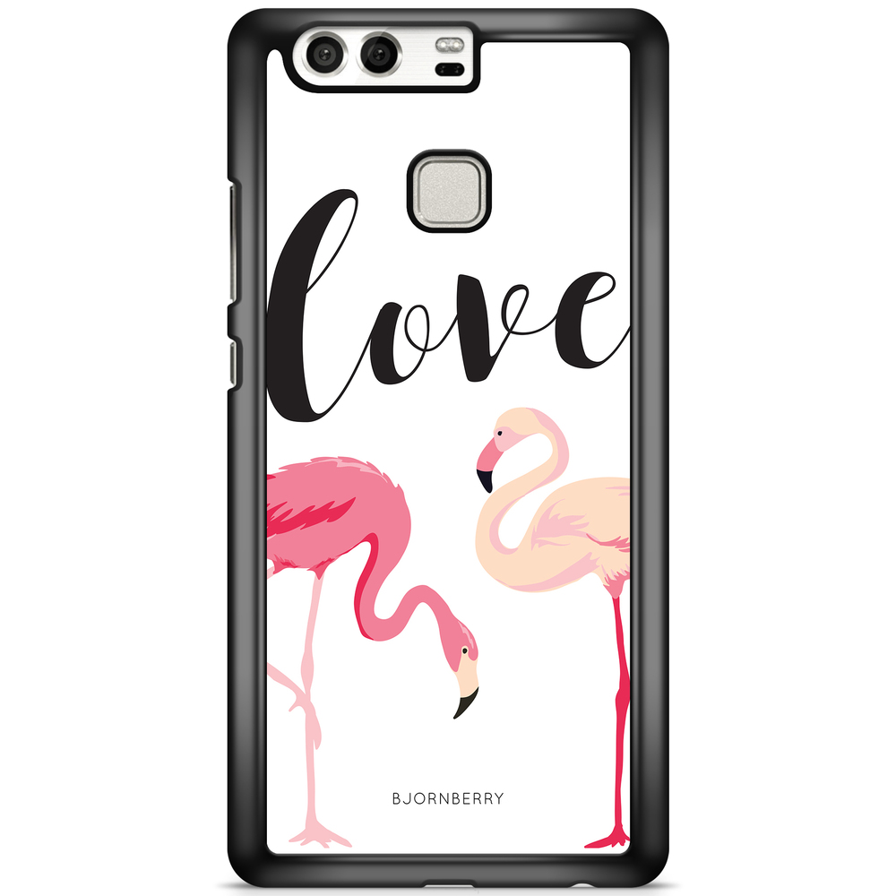 Huawei P9 Case - Love Flamingo