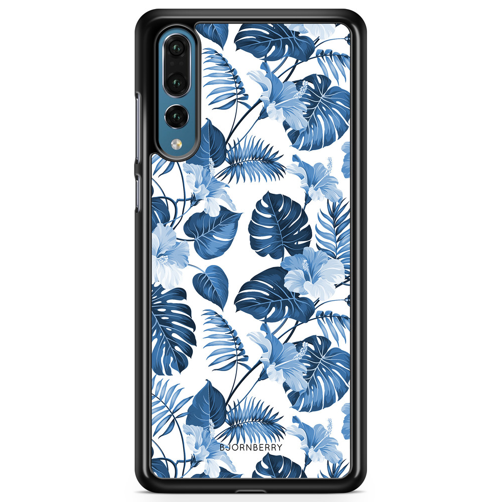 Huawei P20 Pro Case - Blue Flowers