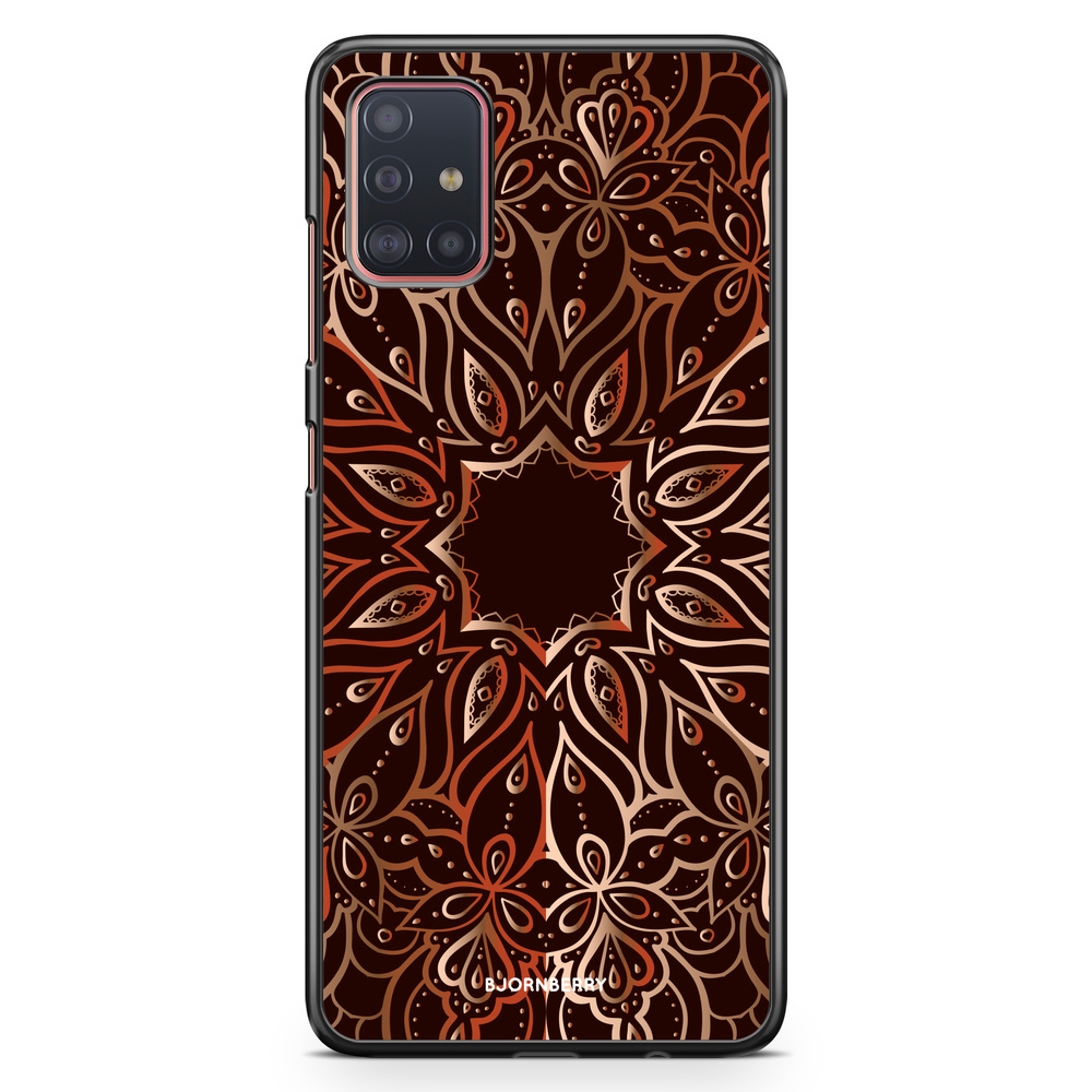 Samsung Galaxy A51 Case - Bronze Mandala