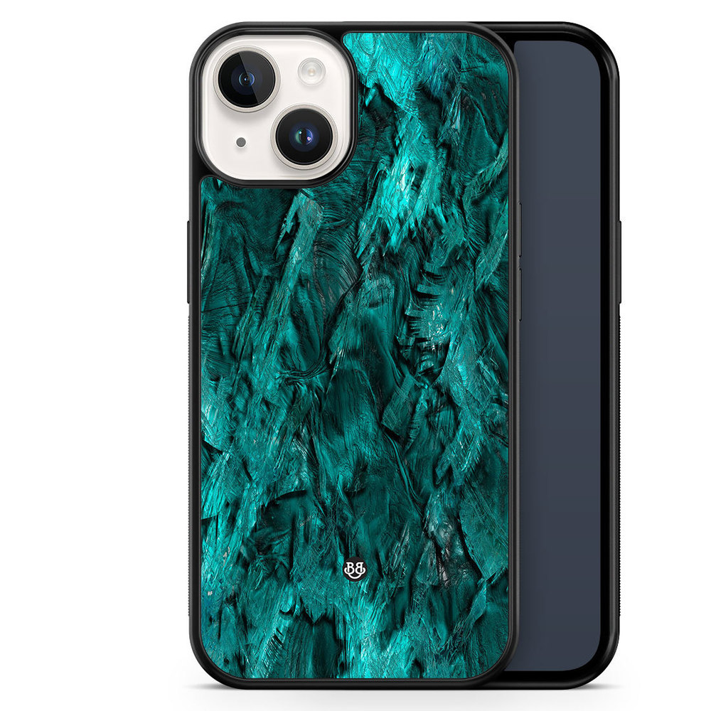 iPhone 14 Case - Green Crystal