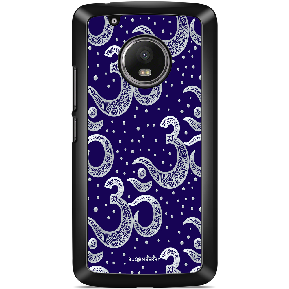 Moto G5 Plus Case - Blue Aum