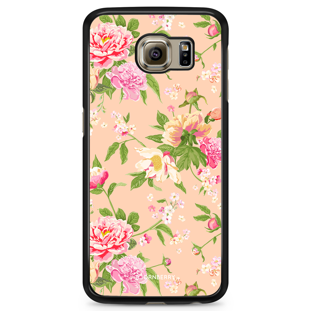 Samsung Galaxy S6 Edge+ Case - Peony Flowers