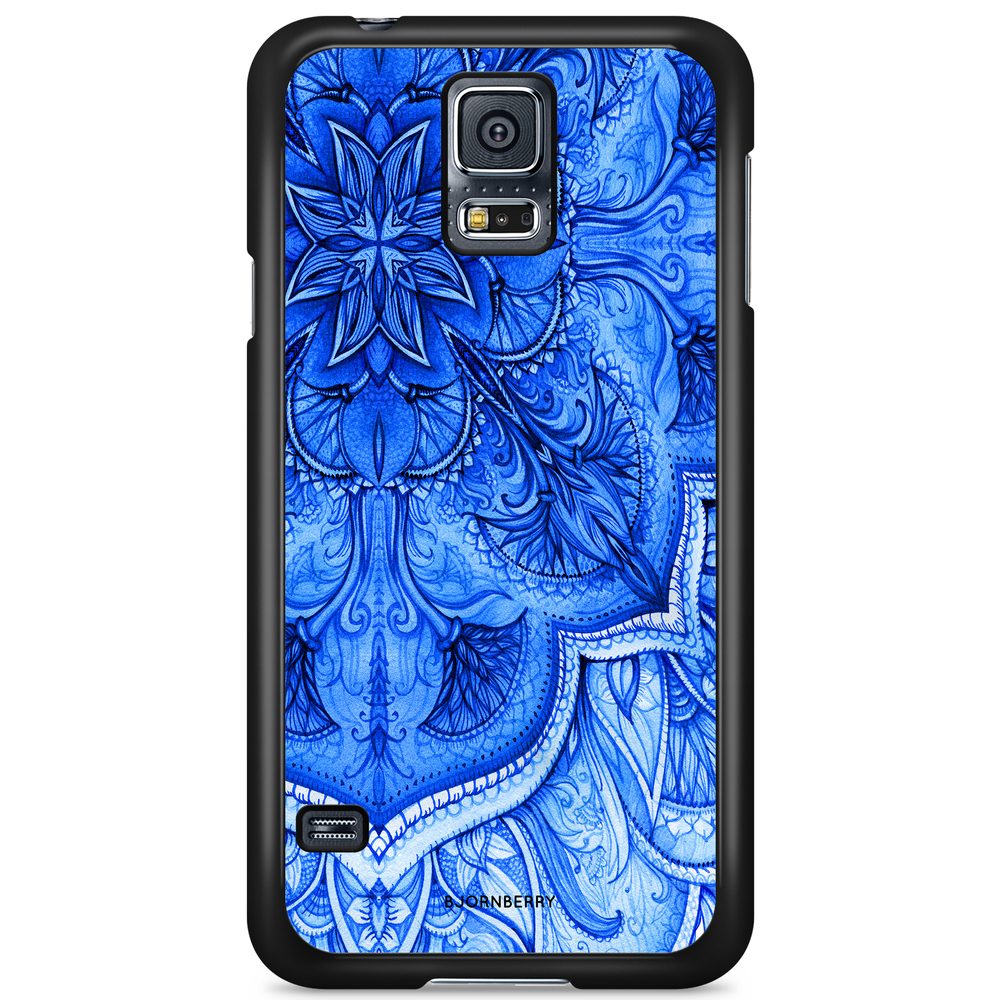 Samsung Galaxy S5/S5 NEO Case - Blue Vintage
