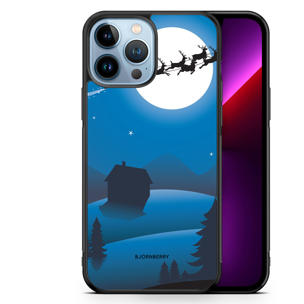 iPhone 13 Pro Max Case - Festive Sleigh