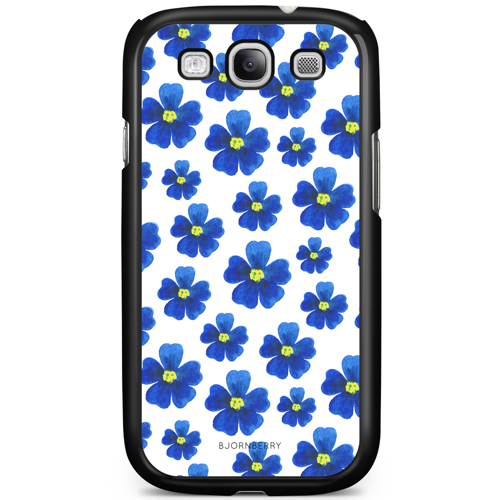 Samsung Galaxy S3 Mini Case - Blue Flowers