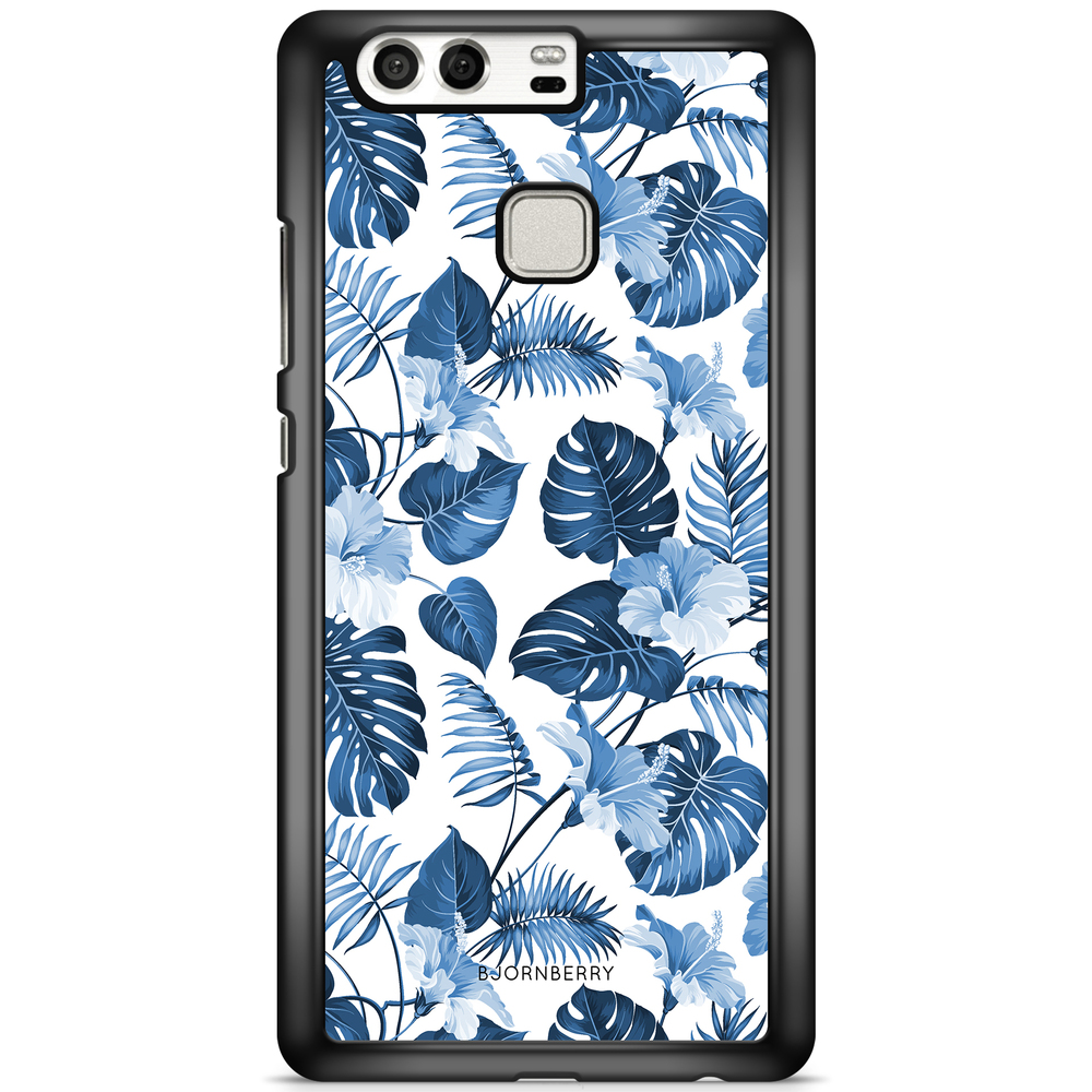 Huawei P9 Plus Case - Blue Flowers