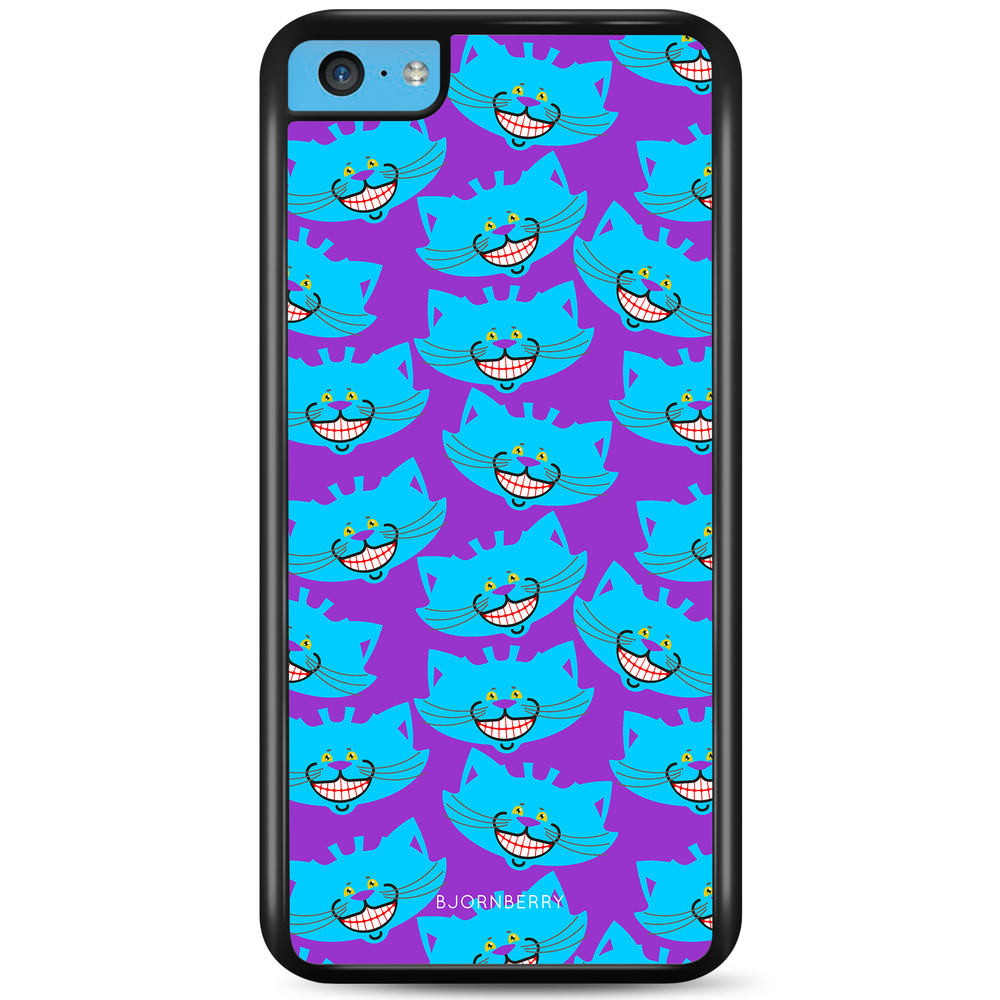 iPhone 5C Case - Blue Cats