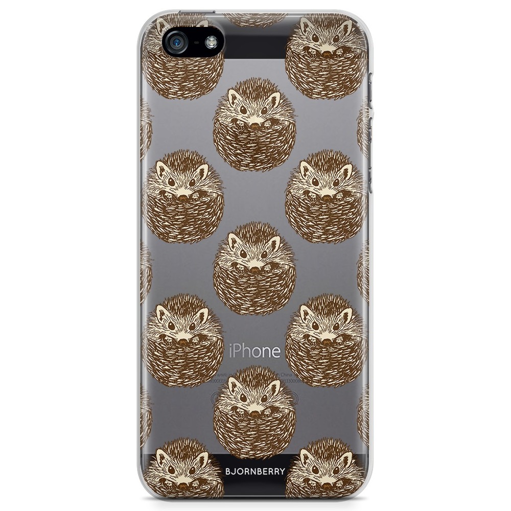 iPhone 5/5S/SE (2016) TPU Case - Small Hedgehogs