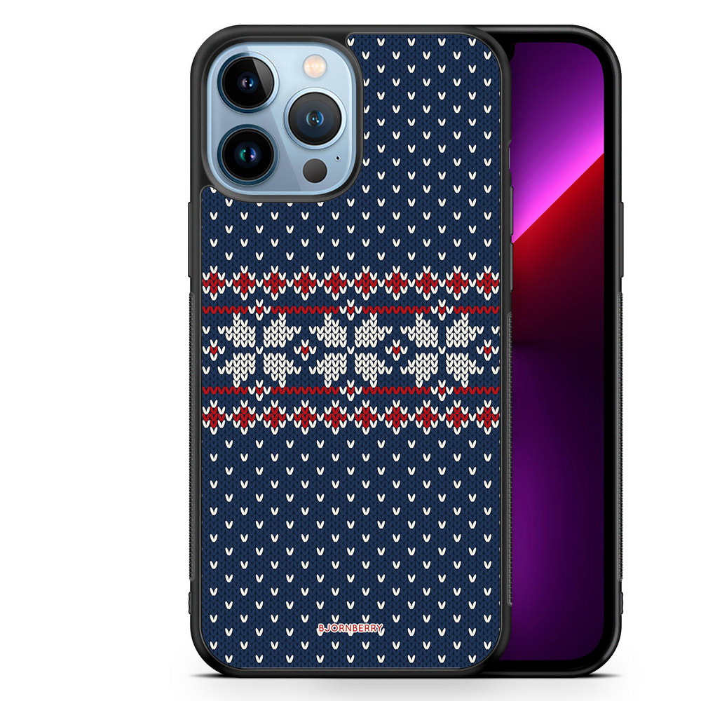 iPhone 13 Pro Max Case - Knitted Xmas