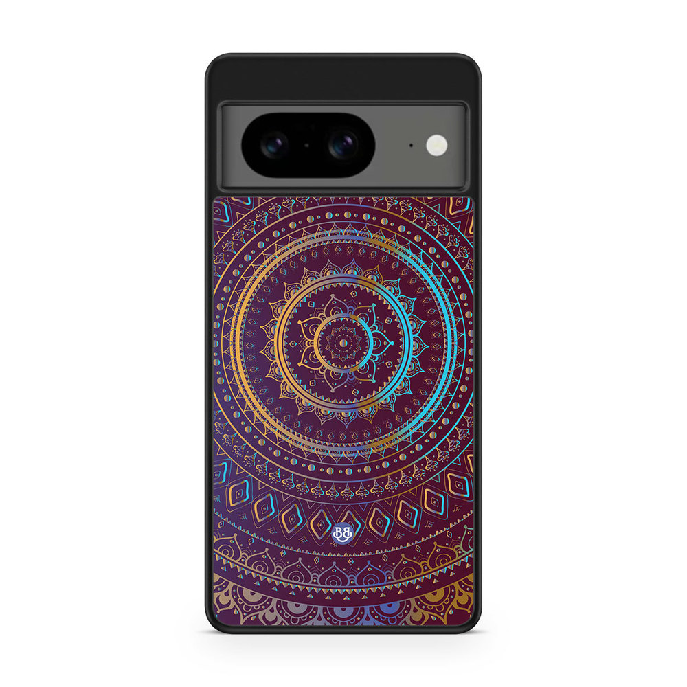 Google Pixel 8 Case - Purple Mandala