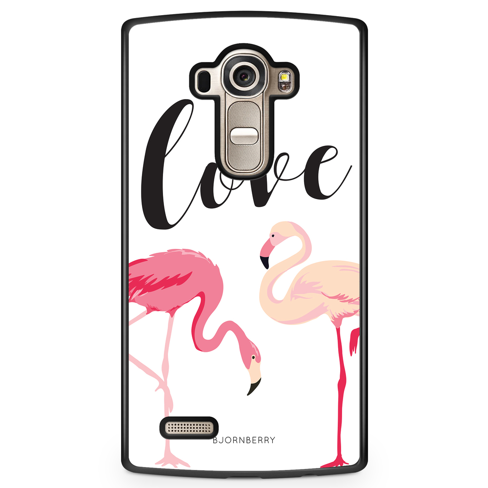 LG G4 Case - Love Flamingo