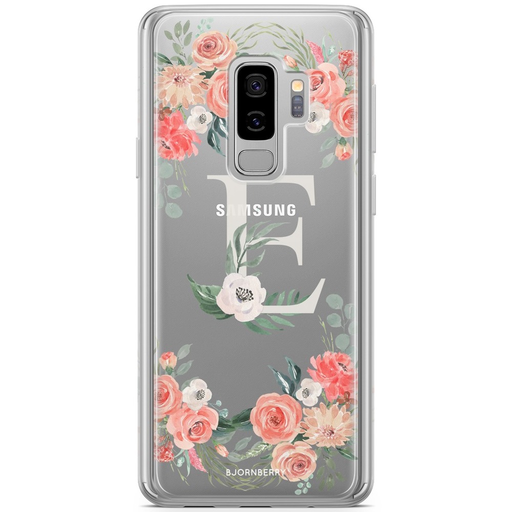 Samsung Galaxy S9 Plus Fashion Case - Monogram E