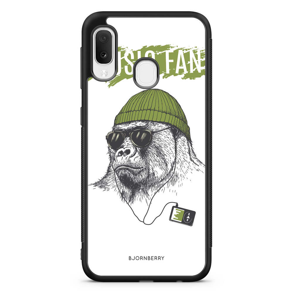 Samsung Galaxy A20e Case - Music fan