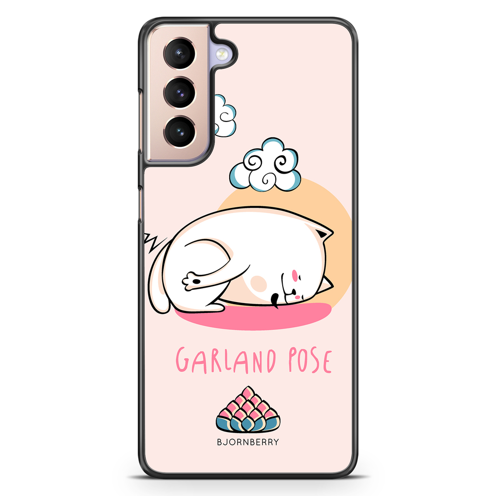 Samsung Galaxy S21 Case - Yoga Cat Garland