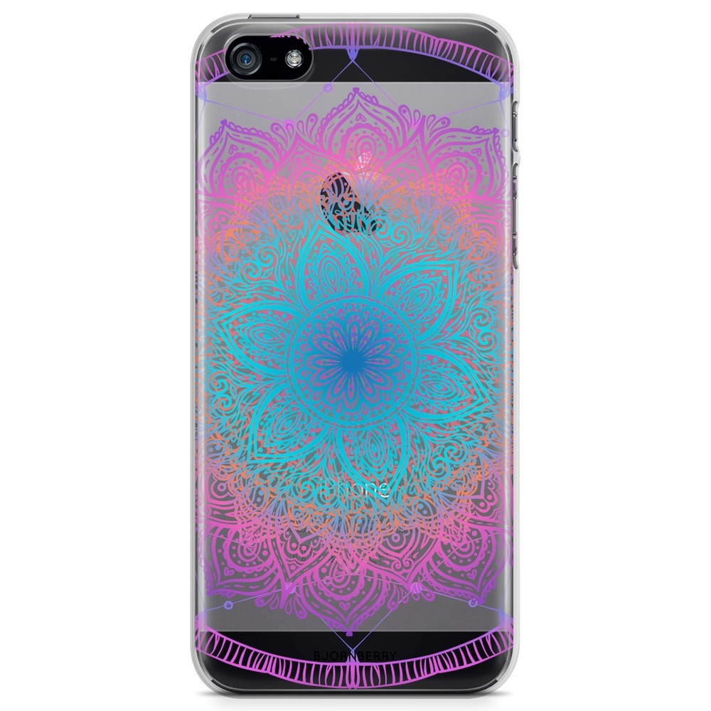 iPhone 5/5S/SE (2016) TPU Case - Pastel Mandala