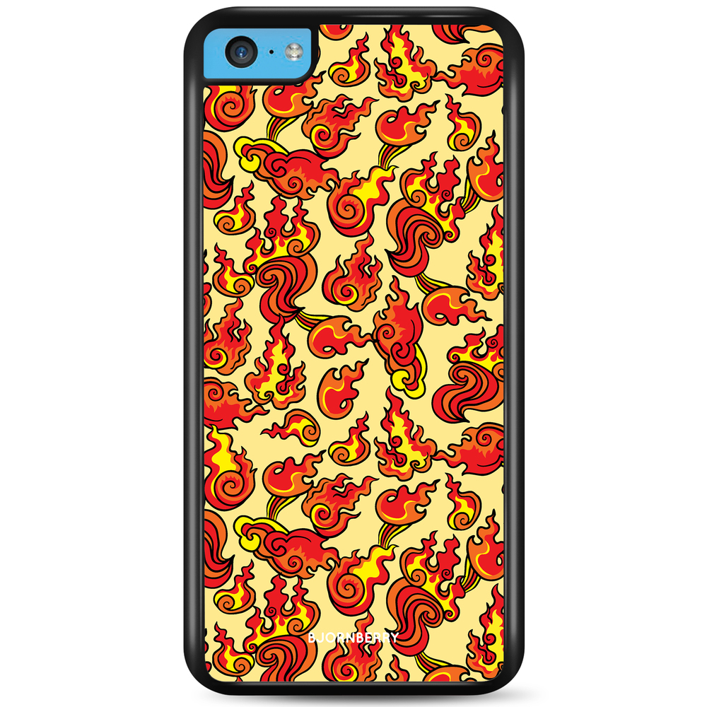 iPhone 5C Skal - Eld