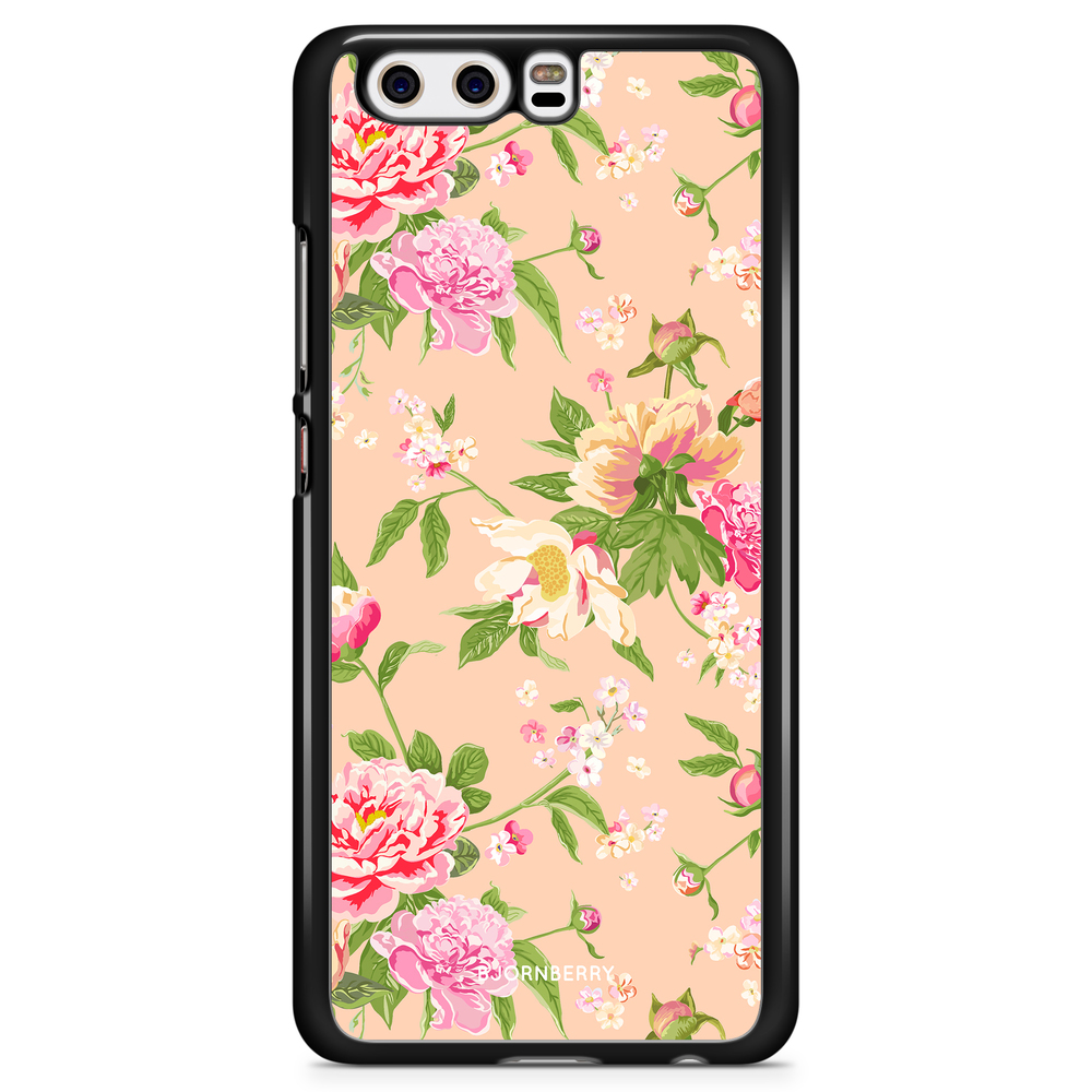 Huawei P10 Plus Case - Peony Flowers