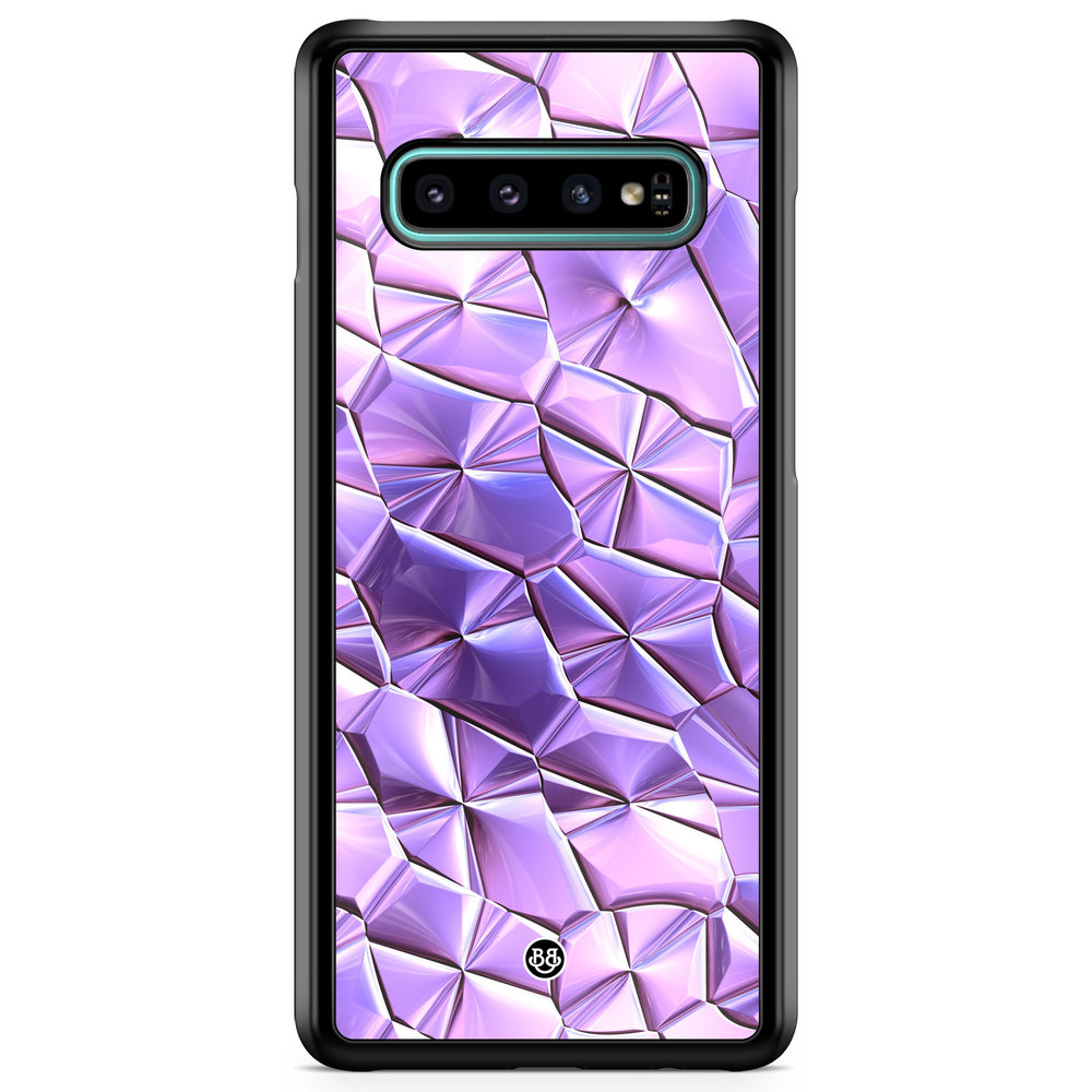 Samsung Galaxy S10 Plus Case - Purple Crystal