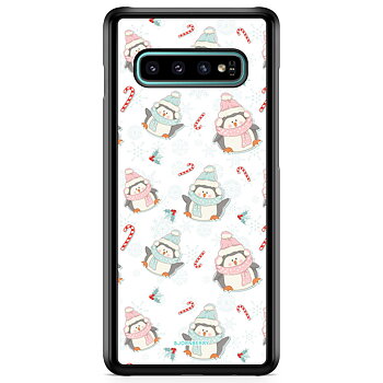 Samsung Galaxy S10 Plus Skal - Pingviner Jul
