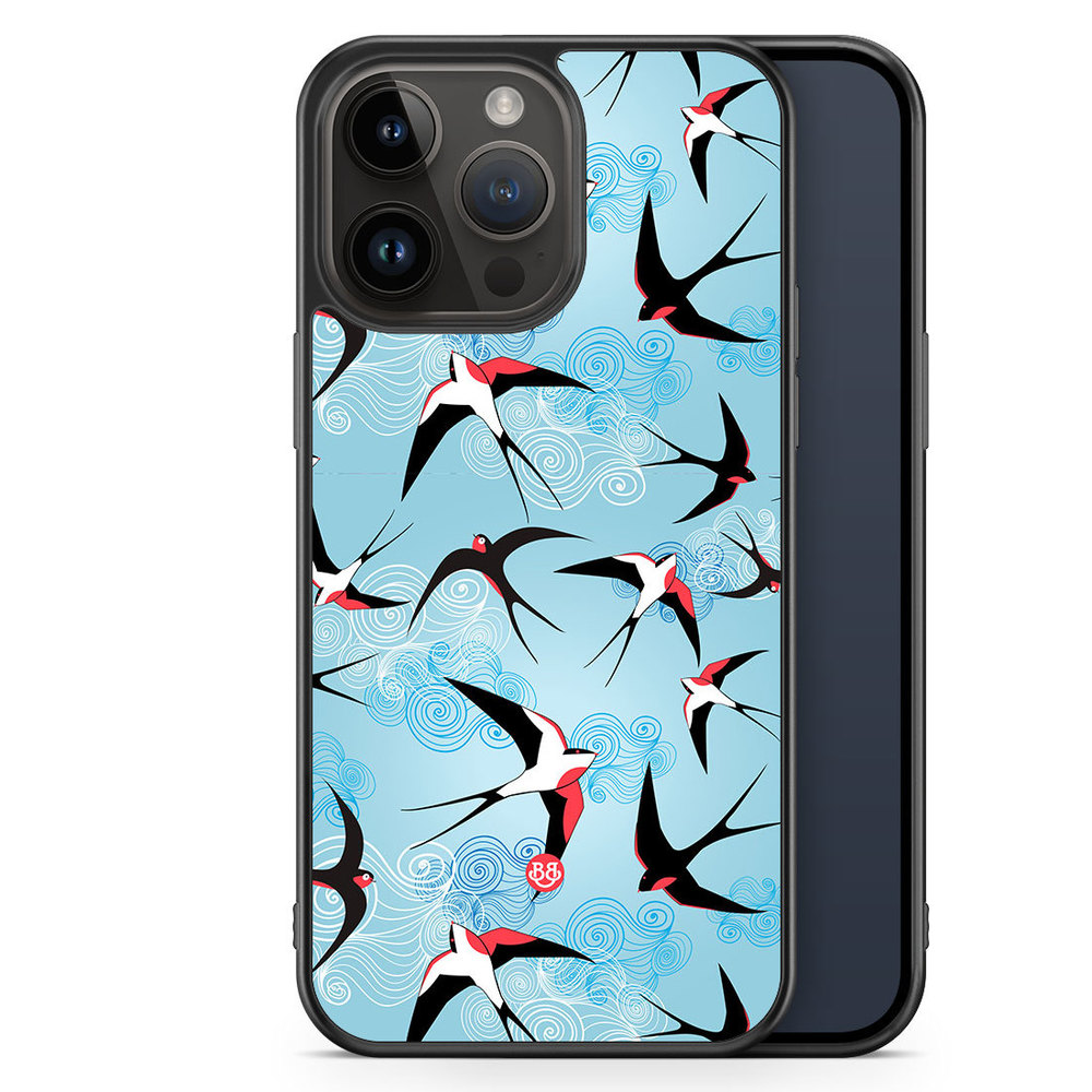 iPhone 14 Pro Max Case - Swallows