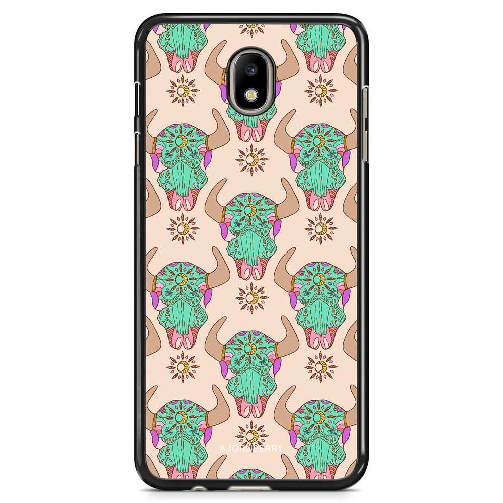 Samsung Galaxy J7 (2017) Case - Beautiful Skulls