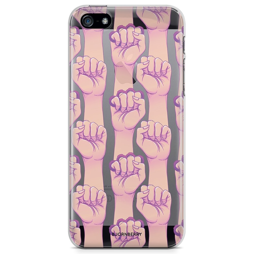 iPhone 5/5S/SE (2016) TPU Case - Hand Pattern