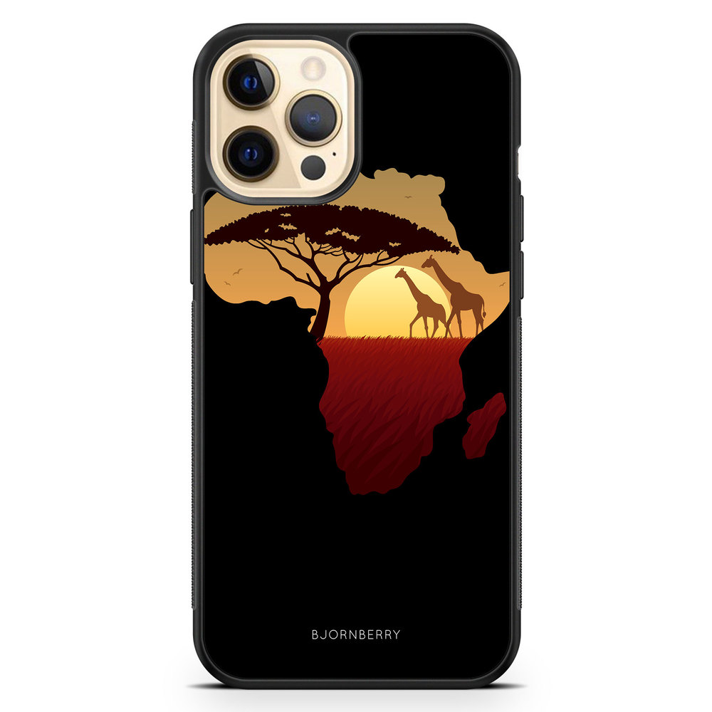iPhone 12 Pro Max Case - Africa Black
