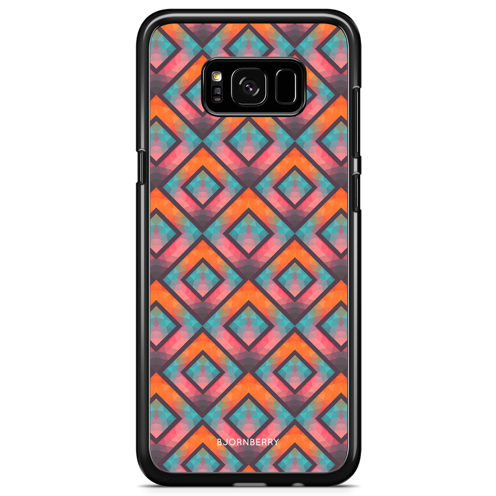 Samsung Galaxy S8 Case - Retro Squares