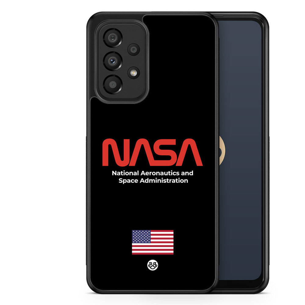 Samsung Galaxy A33 5G Case - NASA Worm Black