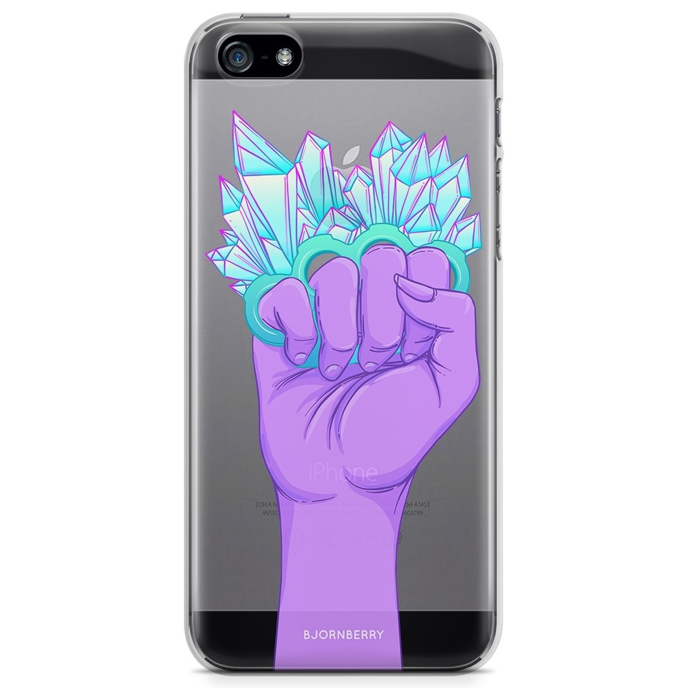 iPhone 5/5S/SE (2016) TPU Case - Crystal Knuckles