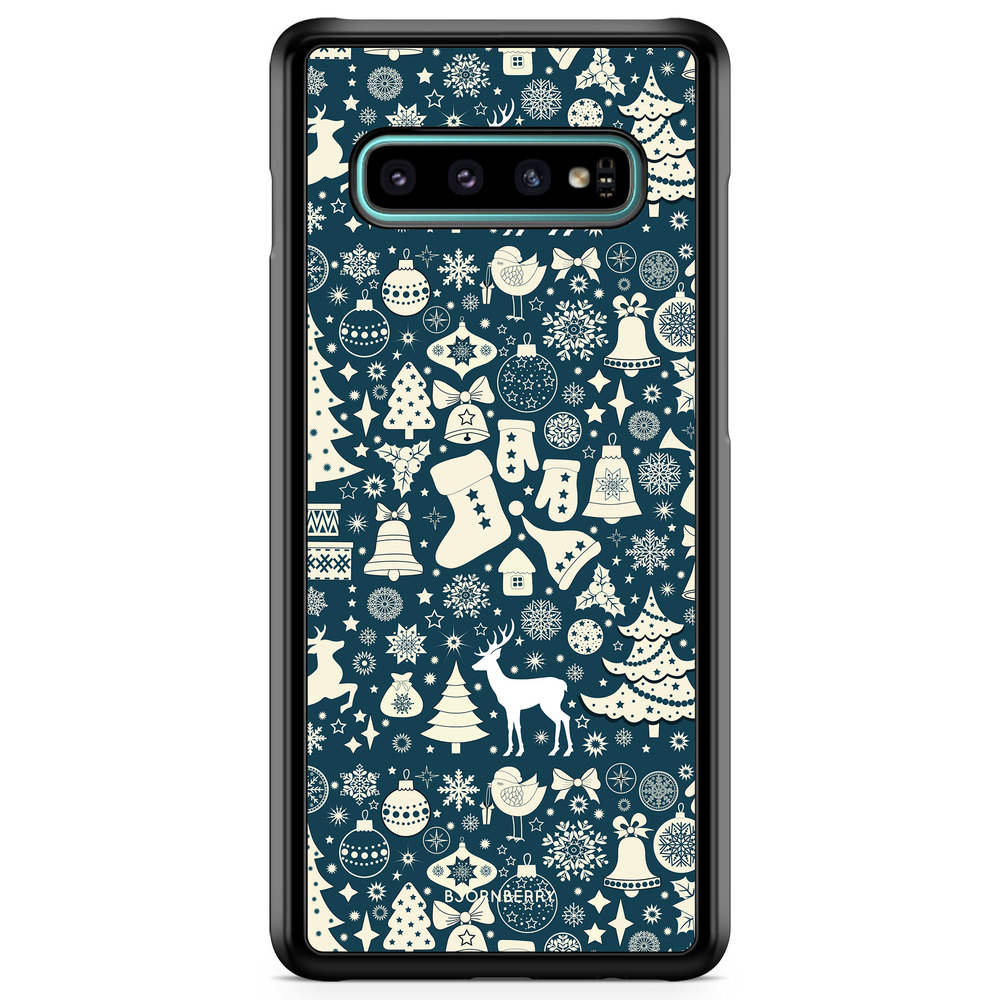Samsung Galaxy S10 Plus Case - Reindeers & Spruces